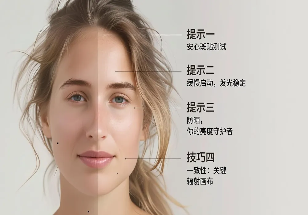 选择最佳美白成分的技巧