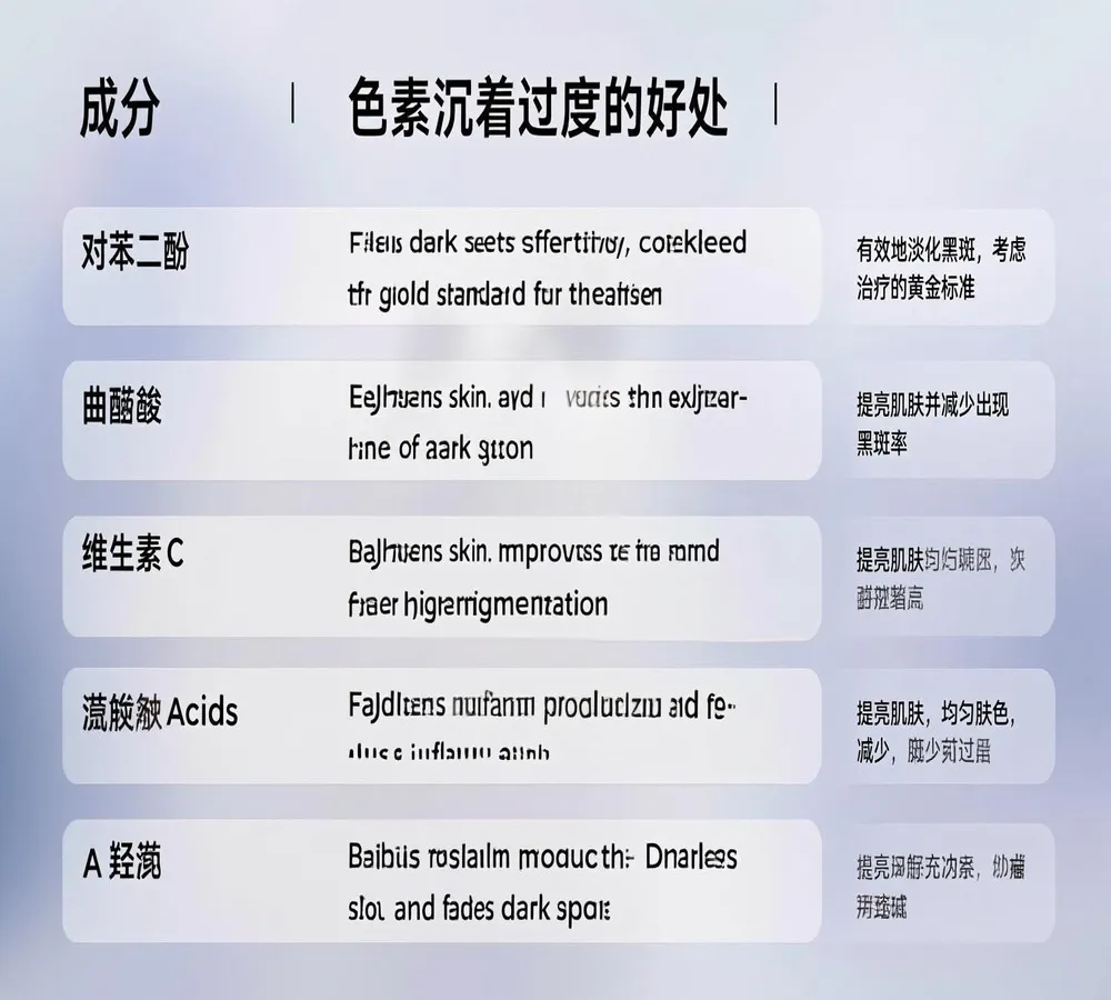 治疗色素沉着的18种最佳成分