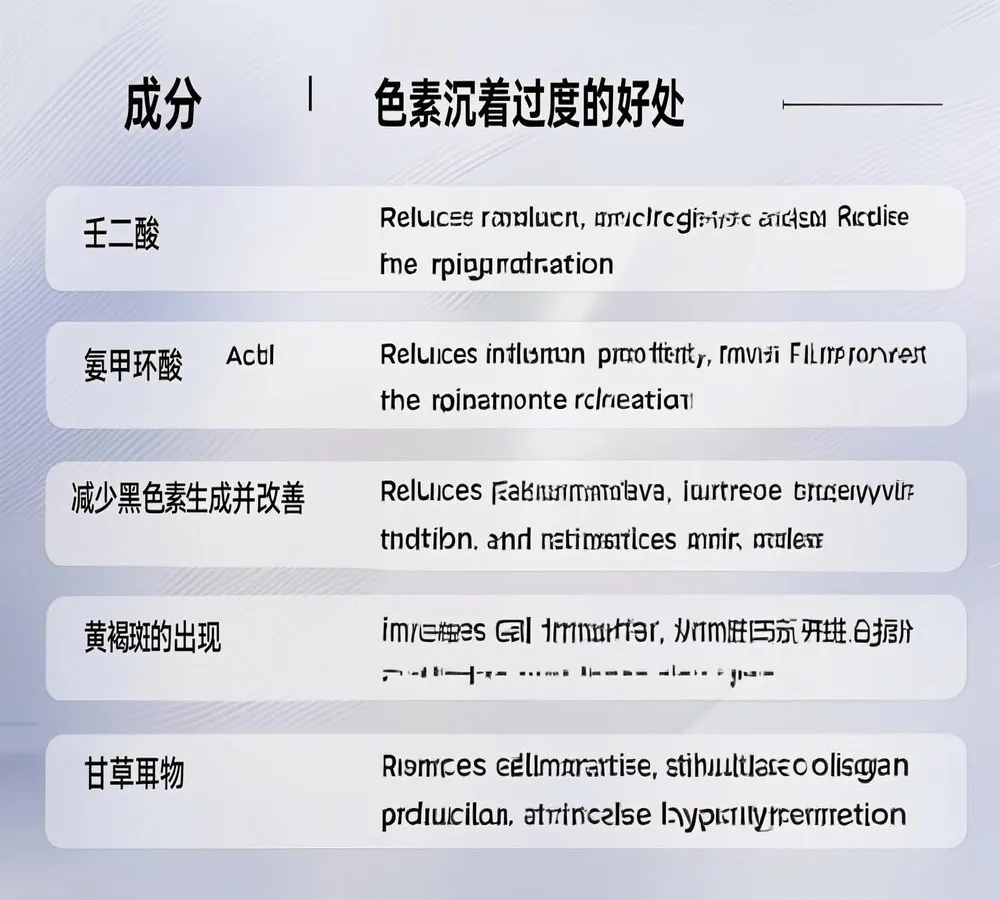 治疗色素沉着的18种最佳成分