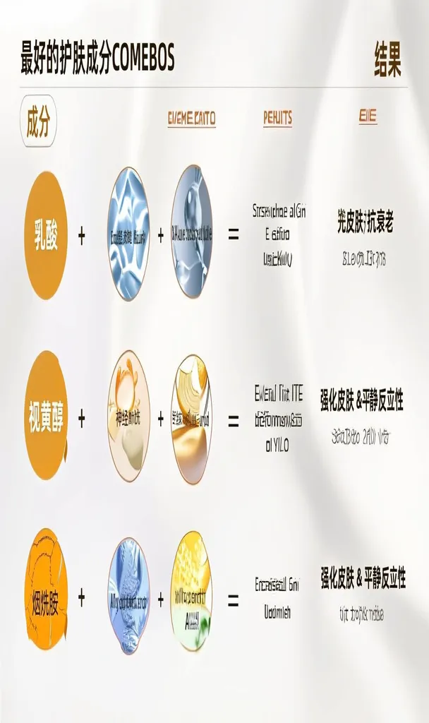 成功的关键:成分组合