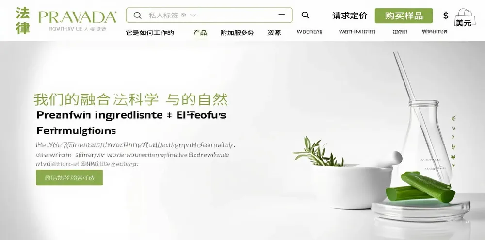 化妆品制造商网站 4 化妆品制造商网站