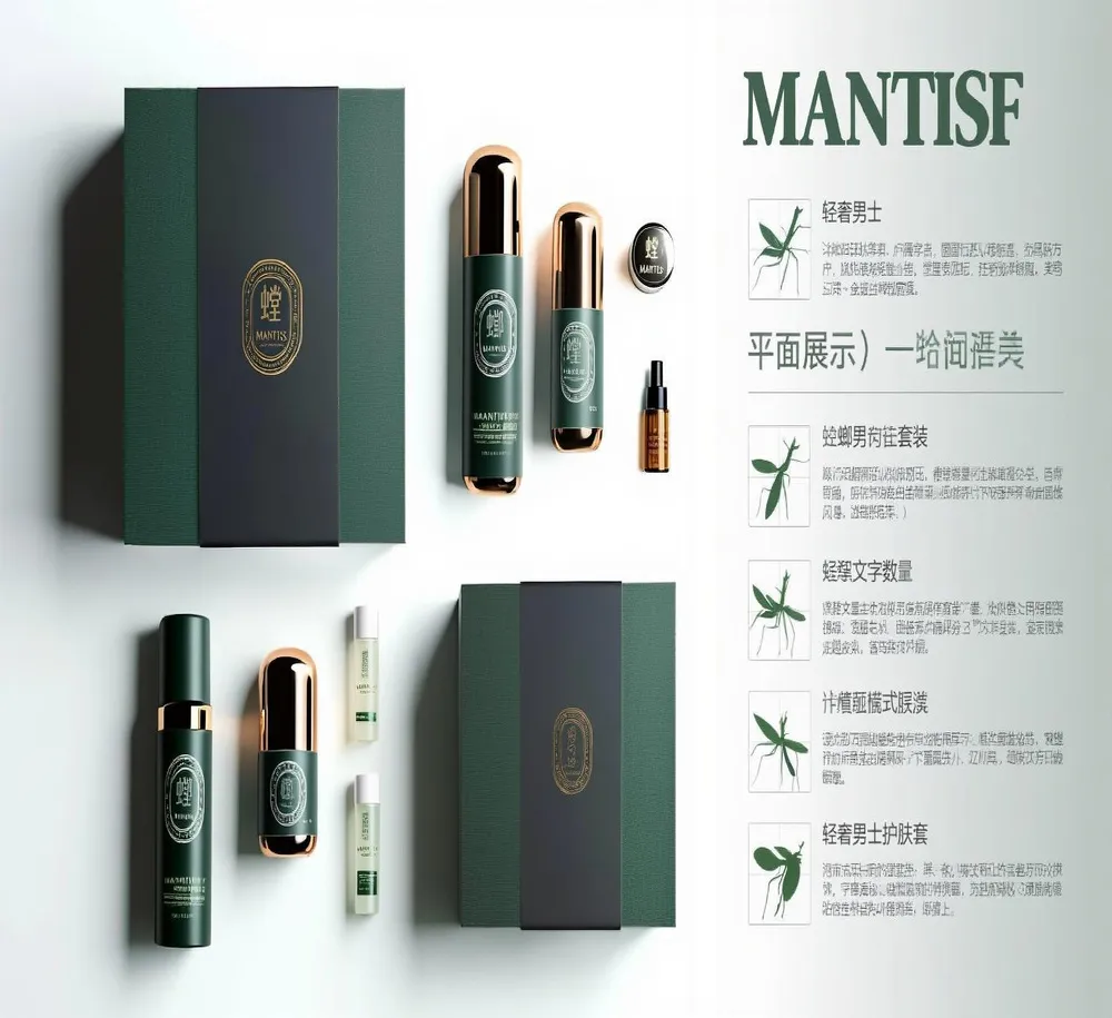 美丽的护肤包装