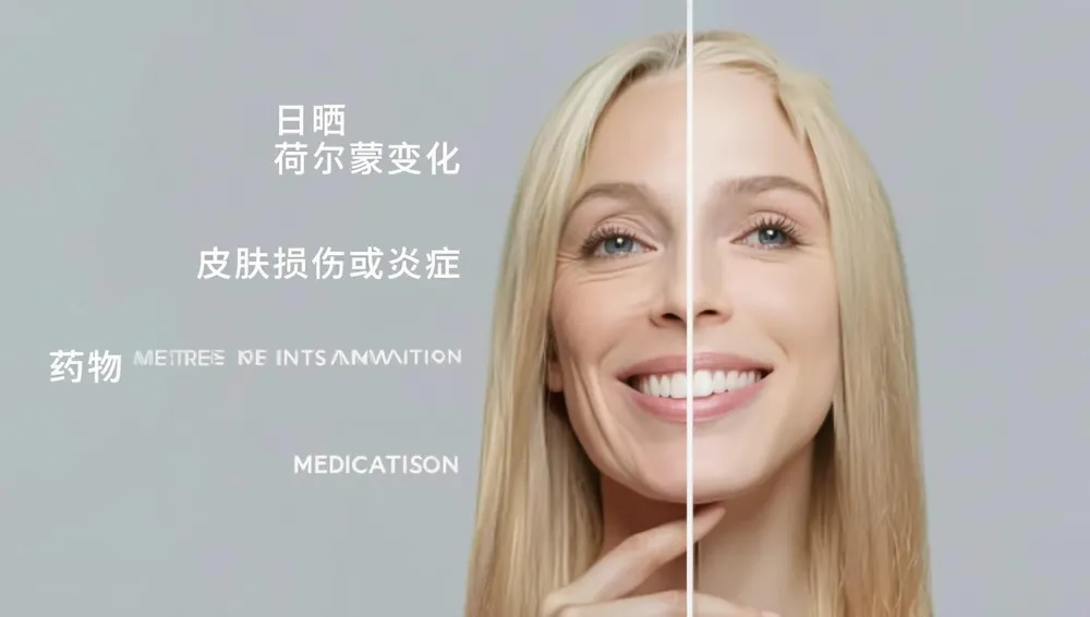 影响色素沉着的因素