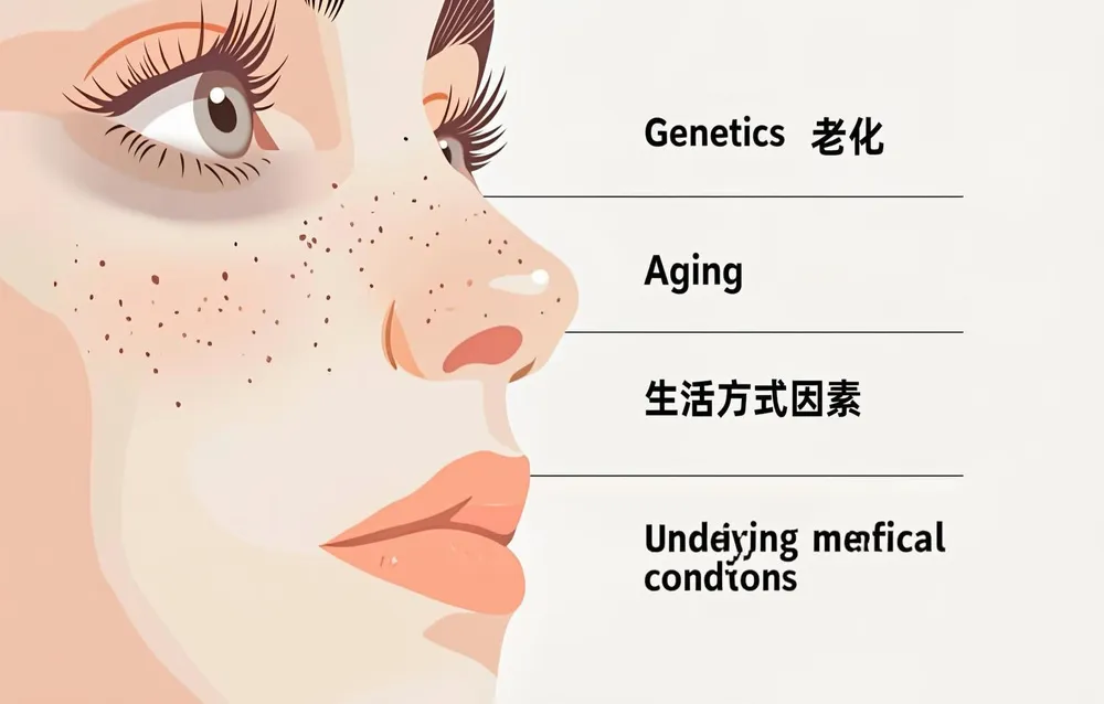 黑眼圈的形成原因