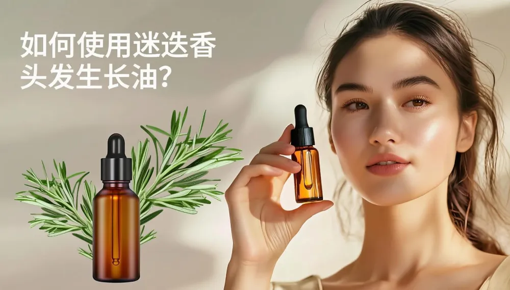 如何将迷迭香油用于头发