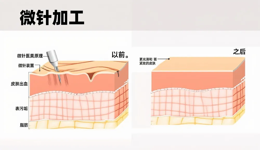 结合外泌体的微针疗法的步骤