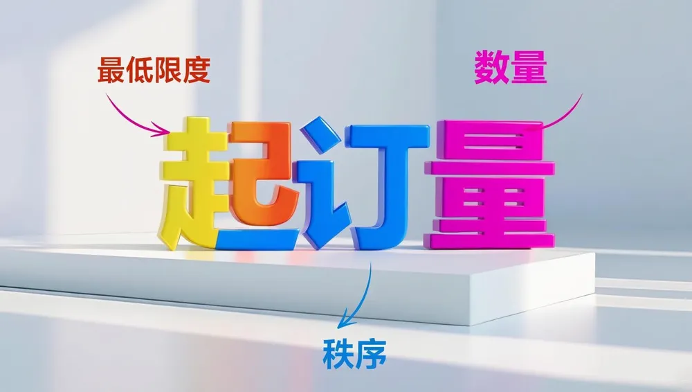 最低起订量