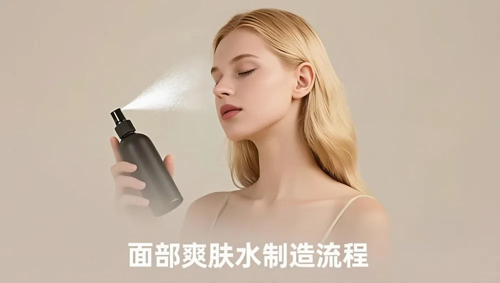爽肤水制造工艺 